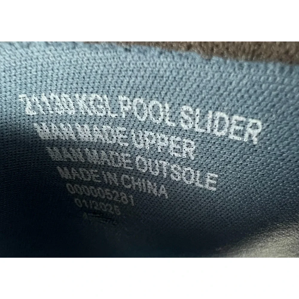 Kurt Geiger London Pool Slider Blue Men's Size 13 / 46 EUR New
